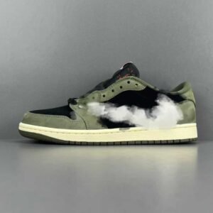 NKpt Travis Scott x  Low OG Anti-slip, low-top, retro basketball shoes