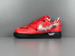 NKpt OFF-WHITE x  Force 1 Virgil OW Comfortable low-top sneakers