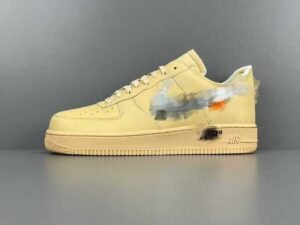 NKpt OFF-WHITE x Air Force 1 "Lemonade" Low-top sneakers