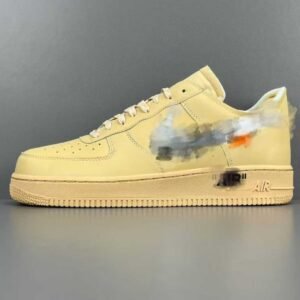 NKpt OFF-WHITE x Air Force 1 "Lemonade" Low-top sneakers