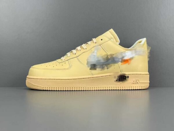 NKpt OFF-WHITE x Air Force 1 "Lemonade" Low-top sneakers