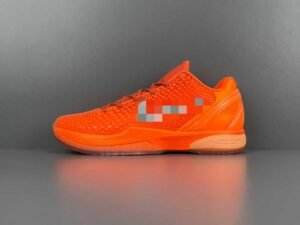 NKpt Zoom Kobe 6 Protro“Total Orange” Comfortable and versatile, slip-resistant and durable, low-top basketball shoes