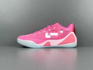 1 NKpt Kobe 9 Low EM Think Pink PE Comfortable, shock-absorbing, anti-slip, low-top basketball shoes