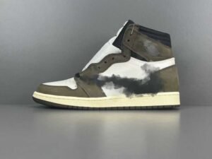 1 NKpt High Og Ts Sp Hooked toe, leather, versatile, trendy, high-top, retro basketball shoes